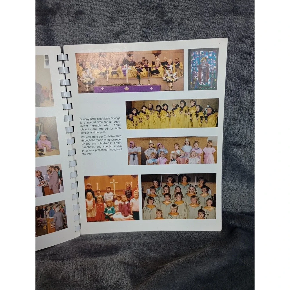 Maple Springs United Methodist‎ Church Directory Winston-Salem, NC 1986
